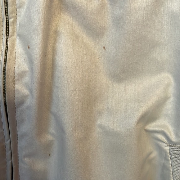 Vintage MOBIL OIL POLYURETHANE PLANT Grey Swingster WINDBREAKER JACKET XL! - Picture 10 of 12